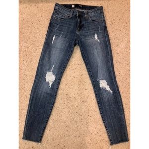 "KUT from the Kloth" Dark Wash Skinny Jeans